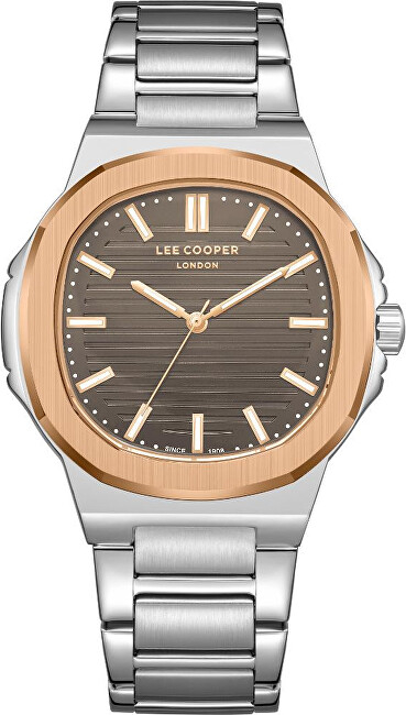 Orë dore për meshkuj Lee Cooper, e argjendtë