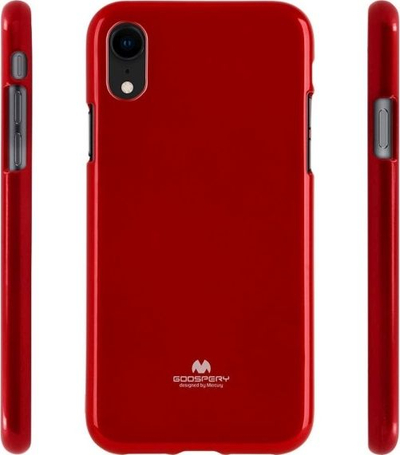 Mbrojtëse telefoni Mercury Goospery për Xiaomi Mi Note 10 / 10 Pro, e butë, me shkëlqim, e kuqe