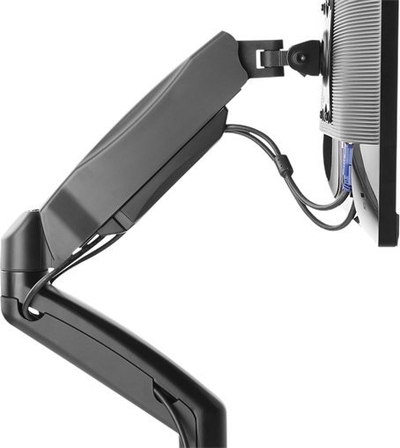 Mbajtëse tavoline për 2 monitorë Deltaco ARM-1300, 17"-32", 9 kg, e zezë