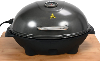 Grill elektrik për kopsht Lund 67420, 2400W, pllakë 47 x 34 cm, i zi