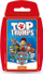 Lojë letra Top Trumps PAW Patrol për kalamaj, me kuti plastike, e kuqe