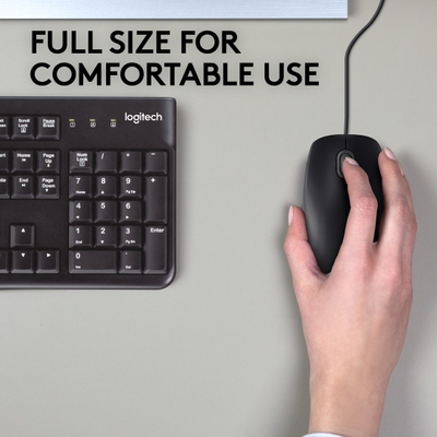 Maus Logitech B110, USB Type-A, i zi