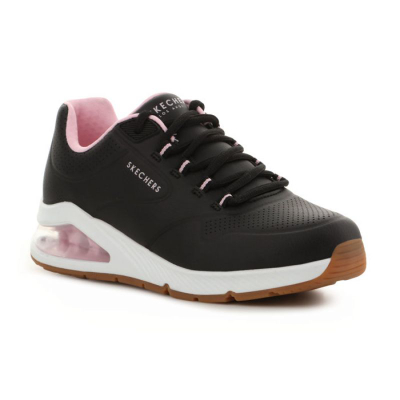 Патики за жени Skechers Uno 2 155542, Air Cooled Memory Foam, црни