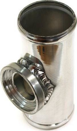 Adapter Blow Off TurboWorks F, tub 57mm, alumin, ngjyrë argjendi