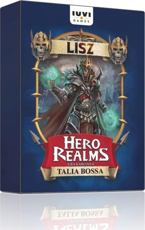 Lojë letra Hero Realms Boss Deck Lich, zgjerim, për 1 5 lojtarë, multikolor