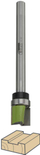 Frezë për brazda Luna Keyway Groove, 16mm, bosht 8mm, metalike