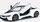 Makine lodër me telekomandë Rastar BMW i8, R/C 27MHz, shkallë 1:14, e bardhë