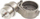 Valvul shkarkimi pneumatike Vacuum Closed, 63mm, inoks SS304, argjendtë