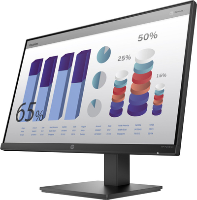 Monitor HP P24q G4, 23.8", Quad HD, i zi