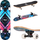 Скејтборд NILS Extreme CR3108SA Triangle, дрво 9 слоја, ABEC 7, повеќебоен