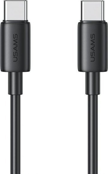 Kabllo USB C në USB C Usams SJ712, 60W, 1m, e zezë