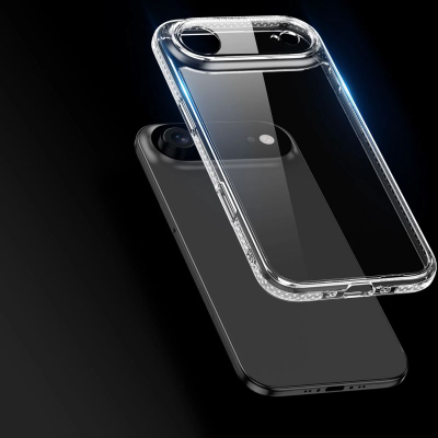 Mbrojtëse telefoni Dux Ducis Clin për iPhone 17 Air, TPU, kundra goditjeve, transparente
