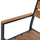 Kolltuk alumini Saga 55x55x86Hcm (HM5981.02), zezë