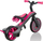Tricikël 4-në-1 Globber Explorer Trike, me tendë dielli, rrip sigurie 5 pika, rozë