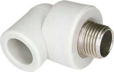 Kolino plastike SIGMA-LI me insert bronzi, 25 mm, 3/4", gri