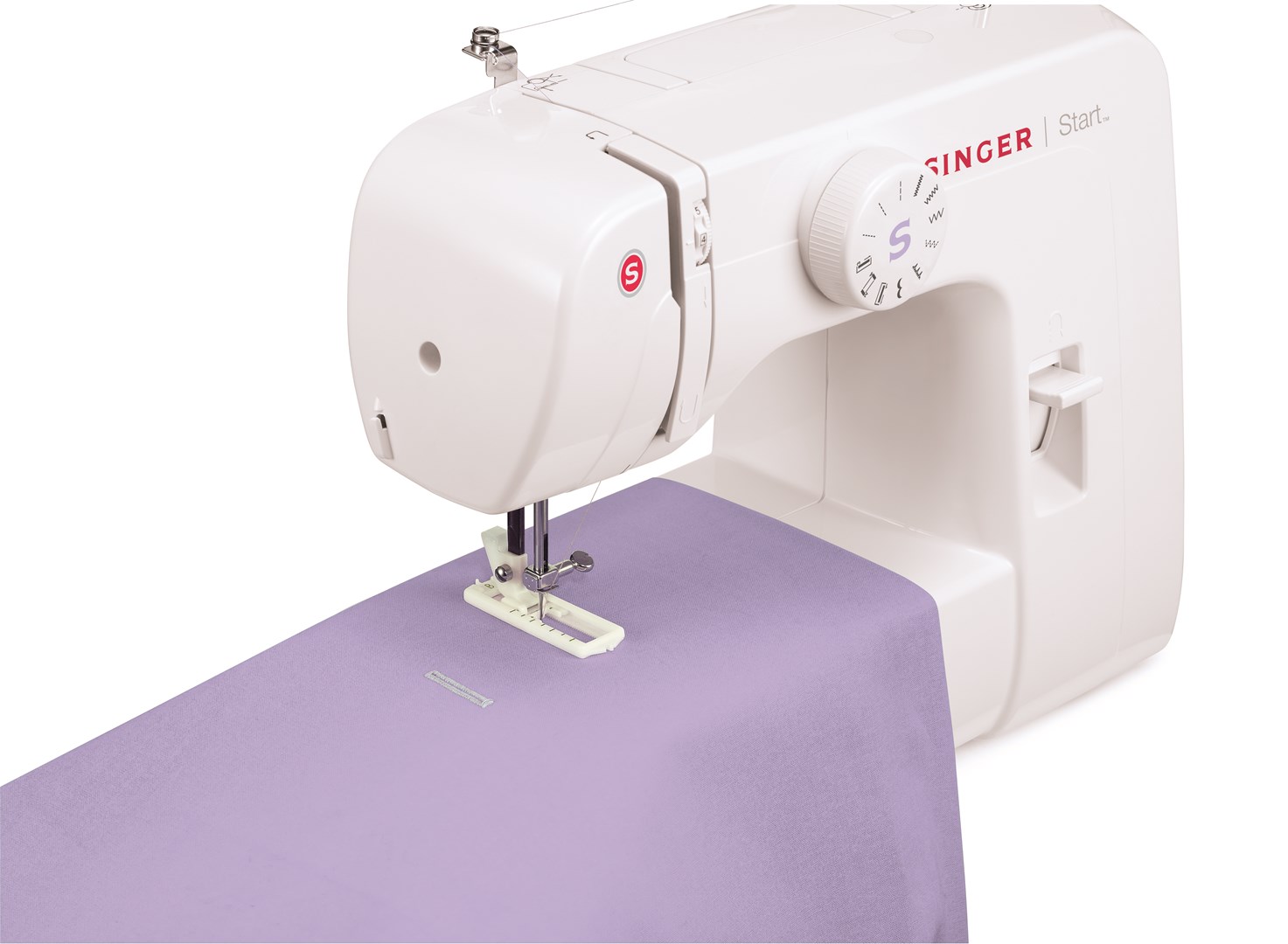 Makina qepëse Singer Start 1306, 6 lloje qepjesh, krah i lirë, e bardhë 2