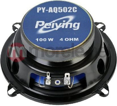 Автомобилски звучници PeiYing PY-AQ502C, 13 cm, 100W, црни