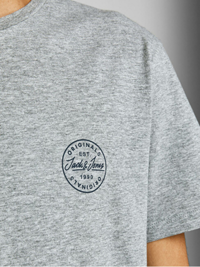 Maicë Jack & Jones JJESHARK Regular Fit 12205022, e hirtë