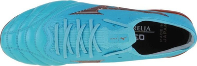 Копачки за фудбал Mizuno Morelia Neo III Beta Japan Mix M, со метални штрафови, за природна трева, сини