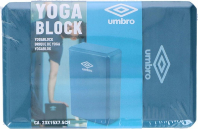 Bllok yoga Umbro Yoga Block, EVA, 23x15x7.5cm, blu