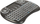 Tastierë mini wireless BLOW KS-2, LED, me touchpad, e zezë