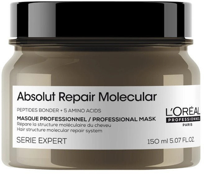 Maskë flokësh L’Oréal Professionnel Serie Expert Absolut Repair Molecular, rigjeneruese, 150ml