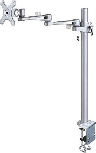Mbajtëse tavoline për monitor Neomounts, 10-30", e argjendtë