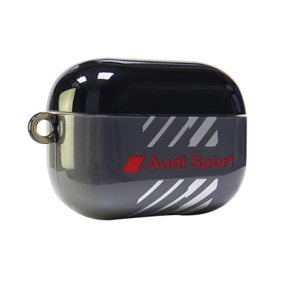 Mbulesë kufjesh Audi IML Sport për AirPods Pro 2, plastike, e zezë