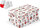 Kuti dhuratash Christmas B-V009-G, 28x18x14cm, karton i fortë, shumëngjyrëshe