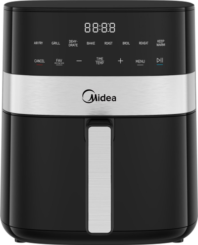 Fritezë me ajër Midea MF-CN65E, 6.5L, digjitale, e zezë
