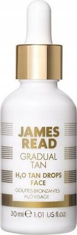 Pika vetënxirëse për fytyrë James Read Gradual H2O Tan Drops Light Medium, 30 ml, transparente