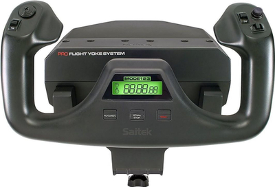 Joystick Logitech G Saitek Pro Flight, Yoke System, USB, i zi