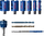 Set shpuese rrethore Bosch Expert Construction Material, Power Change Plus, 20 25 32 38 51 64 mm, 10 copë