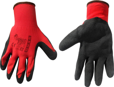 Работни ракавици Work Gloves Latex, големина 9, памук со латекс