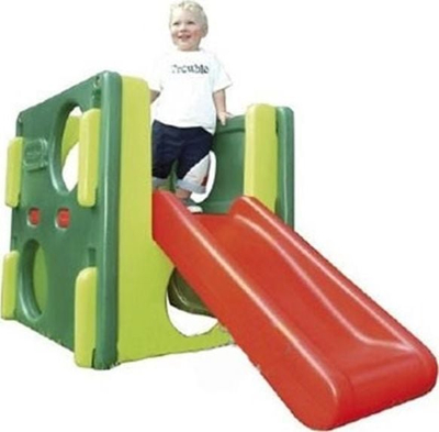 Lojë ngjitjeje Little Tikes Junior Activity Gym, rrëshqitëse për fëmijë, përdorim brenda dhe jashtë, shumëngjyrëshe