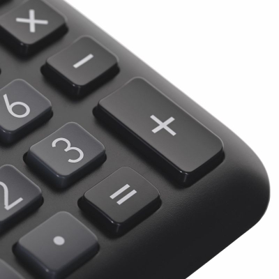 Kalkulator tavoline Casio MS-8F, 8 shifra, TVSH dhe valuta, i zi