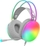 Kufje gaming Inca IGK-X8S RGB, me kabllo, over ear, gri