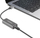 Kartë rrjeti Natec Cricket NNC-1924, USB 3.1, RJ45 Gigabit, gri