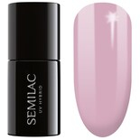 Llak thonjsh Semilac 058 Heather Gray, gel hibrid soak off, Allure Collection, rozë vjollcë