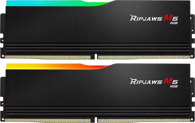Memorie G.Skill Ripjaws M5 RGB, DDR5, 32 GB, 6000 MHz, CL36, F5-6000J3648D16GX2-RM5RK