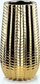 Vazo dekorative Mondex Callimus Gold, 27 cm, qeramike, ngjyrë ari shumë e shkëlqyer