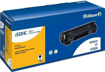 Toner Pelikan 2532HC, në vend të HP CF283X, 2.4 mijë faqe, i zi