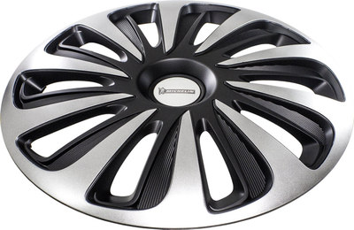 Kapakë rrote Michelin 009122, 15", set 4 copë, zi me argjend