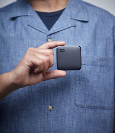 Disk i jashtëm SSD WD Elements SE 1TB, i zi