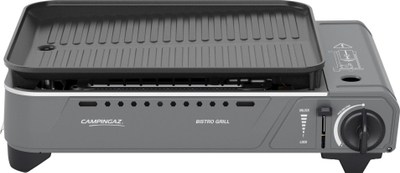 Grill me gaz Bistro Grill portativ me Piezo, gri
