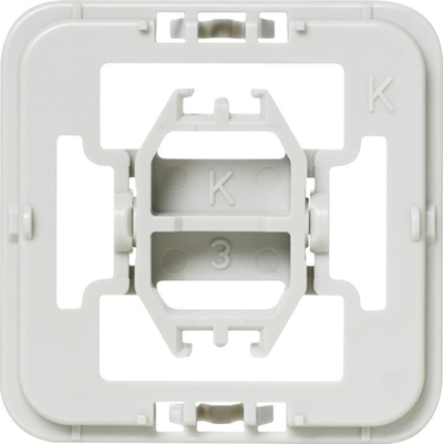 Adapter smart HomeMatic IP Kopp, për çelësa dhe dimerë, i bardhë