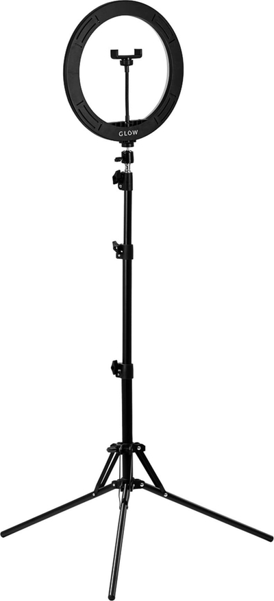 Llampë unazore Activeshop GLOW 13", 10W, me tripod, e bardhë
