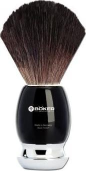 Furçë rroje Boker Classic 04BO125, fibra sintetike, dorezë e rehatshme, e zezë