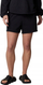Shorta për femra Columbia Trek French Terry Wmns, pambuk poliester, me xhepa, të zeza