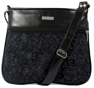Çantë krahu Dara Bags Daisy No.24, e zezë